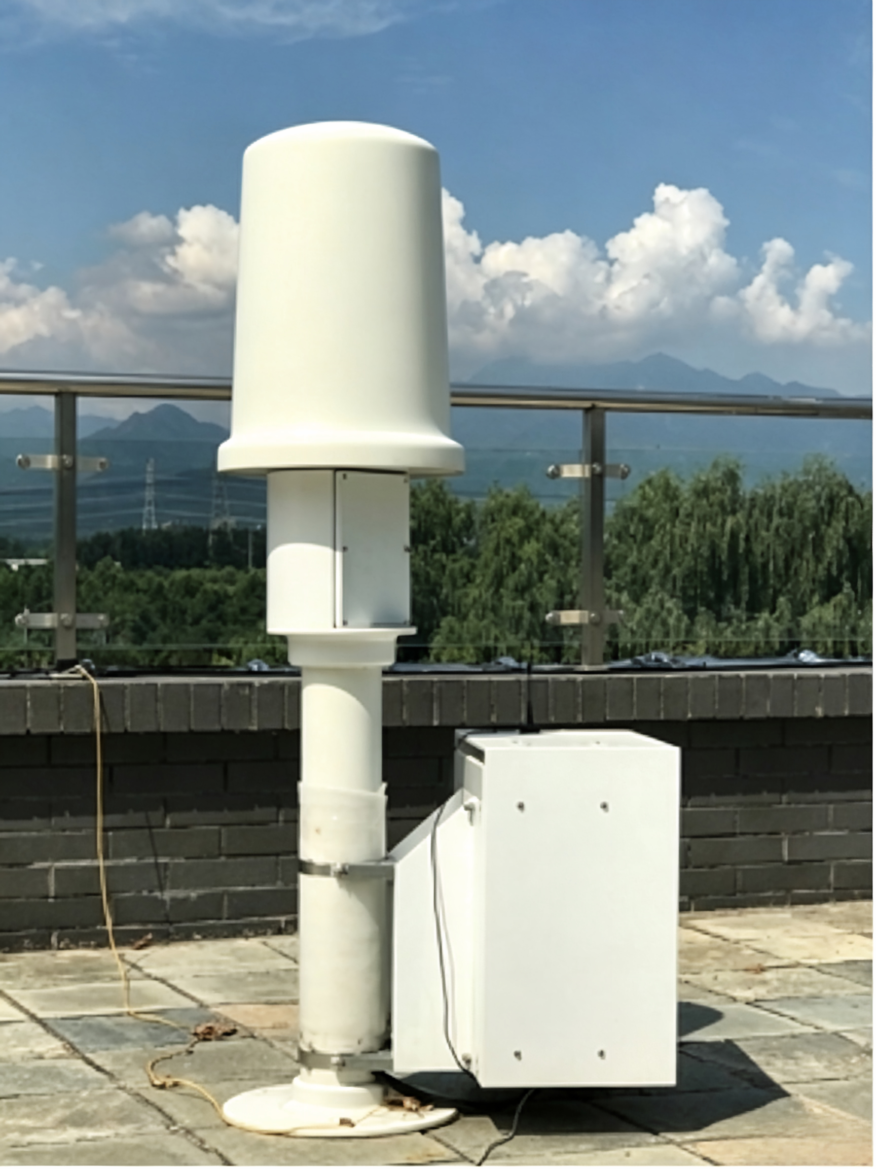LD-3高精度雷击火定位仪现场安装实景